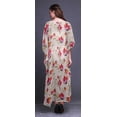 thumbnail image 4 of Bimba Caftan pour Femme Tenue d'Intérieur Robe Maxi de Plage Couvre-Maillot, 4 of 5
