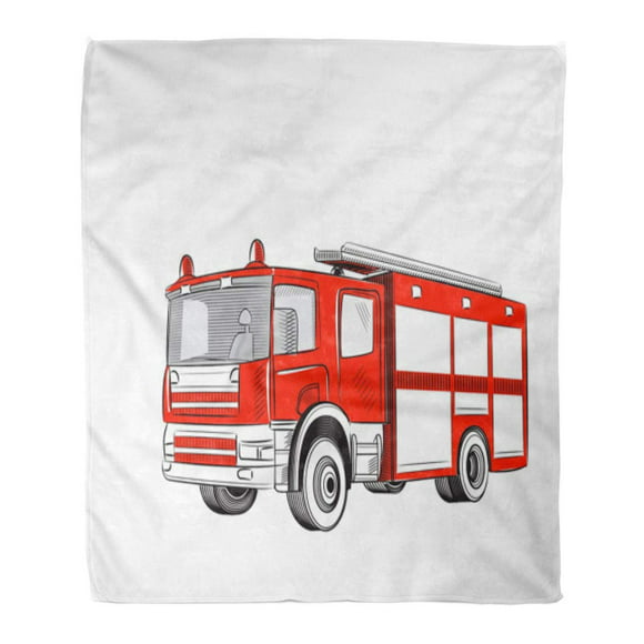 Fire Truck Blanket