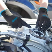 Grease Monkey Gorilla Grip Slip Resistant Gloves 5 Pack, Large, 25057-25