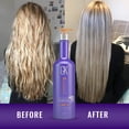 thumbnail image 7 of GK HAIR Global Keratin Miami Bombshell 24 Fl Oz Taming Blonde Purple Treatment - Hair Smoothing Toning Blowout Treatment Series Straightening Professional Results Removes Yellow Orange Brassy Tones, 7 of 7