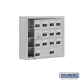 thumbnail image 1 of SalsburyIndustries 19145-14ASC Cell Phone Storage Locker With Front Access Panel - 4 Door High Unit, Aluminum, 1 of 1