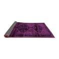 thumbnail image 2 of Ahgly Company Indoor Square Persian Purple Traditional Area Rugs, 4' Square, 2 of 4