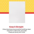 thumbnail image 4 of Graph Paper School Smart, regla de 1/2 cm, 23 x 30 cm, color blanco, 500 hojas, 4 of 9
