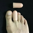 thumbnail image 2 of 5 Pairs Toe Sleeves Caps Wraps Cushions Separators for Hammer Toes Skin, 2 of 6