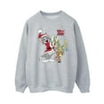 thumbnail image 1 of Tom & Jerry Womens Christmas Reindeer Sweatshirt, 1 of 4