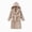 R253-Coffee, variant on Boys' Hooded Bathrobe Kids Plush Fuzzy Fleece Robe Teen boy Soft Spa Robe Girls Sleepwear pajamas Toddler Nightgown,Beige,9-12 Y
