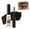Dark Brown, variant on Kiss New York Professional Brow Fixer Glue - Extreme Hold for Sculpted, Transfer Proof, Non-Sticky Finish for Clean Makeup Look, All Day Control (Clear)