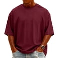 thumbnail image 2 of YOUYEDIAN T Shirts for Man Casual Versatile Short Sleeve Crewneck Shirt Fashion Loose Tops, 2 of 5