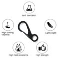 thumbnail image 4 of Durable Zinc Alloy Carabiners 20 Pieces Keyring Clips, 4 of 5