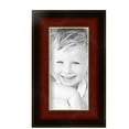 thumbnail image 2 of ArtToFrames 4" x 8" Matte Mahogany with Gold Accent Diploma Picture Frame, 4x8 inch Brown Wood Poster Frame (WOM-5109),  Pack, 2 of 7