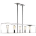 thumbnail image 4 of Golden Lighting 2072-LP CH 5 Light Linear Pendant, Chrome, 4 of 6