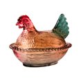 thumbnail image 3 of lixuesong Hen on Nest Glass Candys Jar with Lid Crystal Glasses Candys Dishes Decorative Candy Jars Snacks Bowl Table Decorations, 3 of 3