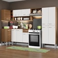 thumbnail image 2 of Cocina Integral Completa Esquinera 353cm Emilly Sun Madesa 01 - Marrón/Blanco Madesa GCEM353001, 2 of 10