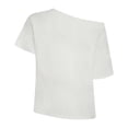 thumbnail image 5 of Lkhaha Womemn's Tee Shirt Casual StreetFashionable Loose Short Sleeve Lip Print A Fashion Clothing White L, 5 of 9