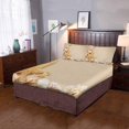 thumbnail image 2 of Juego de Ropa de Cama ABPHQTO 3 Piezas Funda de Edredón de Playa de Conchas Marinas Doble, 2 of 4