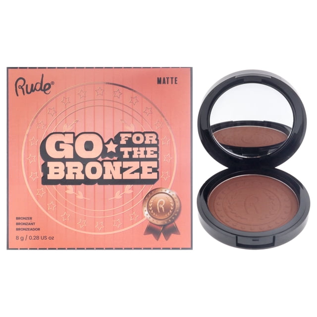 Apuesta por el bronce - Did Not Break The Ribbon de Rude Cosmetics para mujer - Bronceador de 0.28 oz