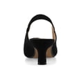 thumbnail image 3 of Journee Womens Paulina Kitten Heel Sling Back Pointed Toe Pumps, Widths Available, 3 of 10