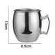 thumbnail image 2 of Vaso de vino, copa de vino de acero inoxidable, para champán, cóctel, cerveza, oficina, 2 of 5