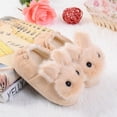 thumbnail image 5 of Zhaomeidaxi Classic Bunny Slippers for Women Funny Animal Slippers for Girls Cute Plush Rabbit Slippers Christmas Halloween Easter Gifts, 5 of 6