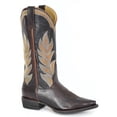 thumbnail image 7 of Women's Stetson Calista Leather Boots Snip Toe Handcrafted Brown, 7 of 7