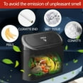 thumbnail image 3 of Black And Car Trash Can With Lid, Car Trash Can With 15 Trash Bags, Leak-proof Car Trash Can, Multipurpose Organizer And Storage For Car, Home, 3 of 14