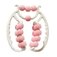 thumbnail image 1 of Rodillo de masaje de piernas circular de 360 ​​grados para entrenamiento, yoga y gimnasio. Rosa, 1 of 8