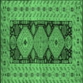 thumbnail image 1 of Ahgly Company Indoor Square Oriental Emerald Green Traditional Area Rugs, 6' Square, 1 of 4