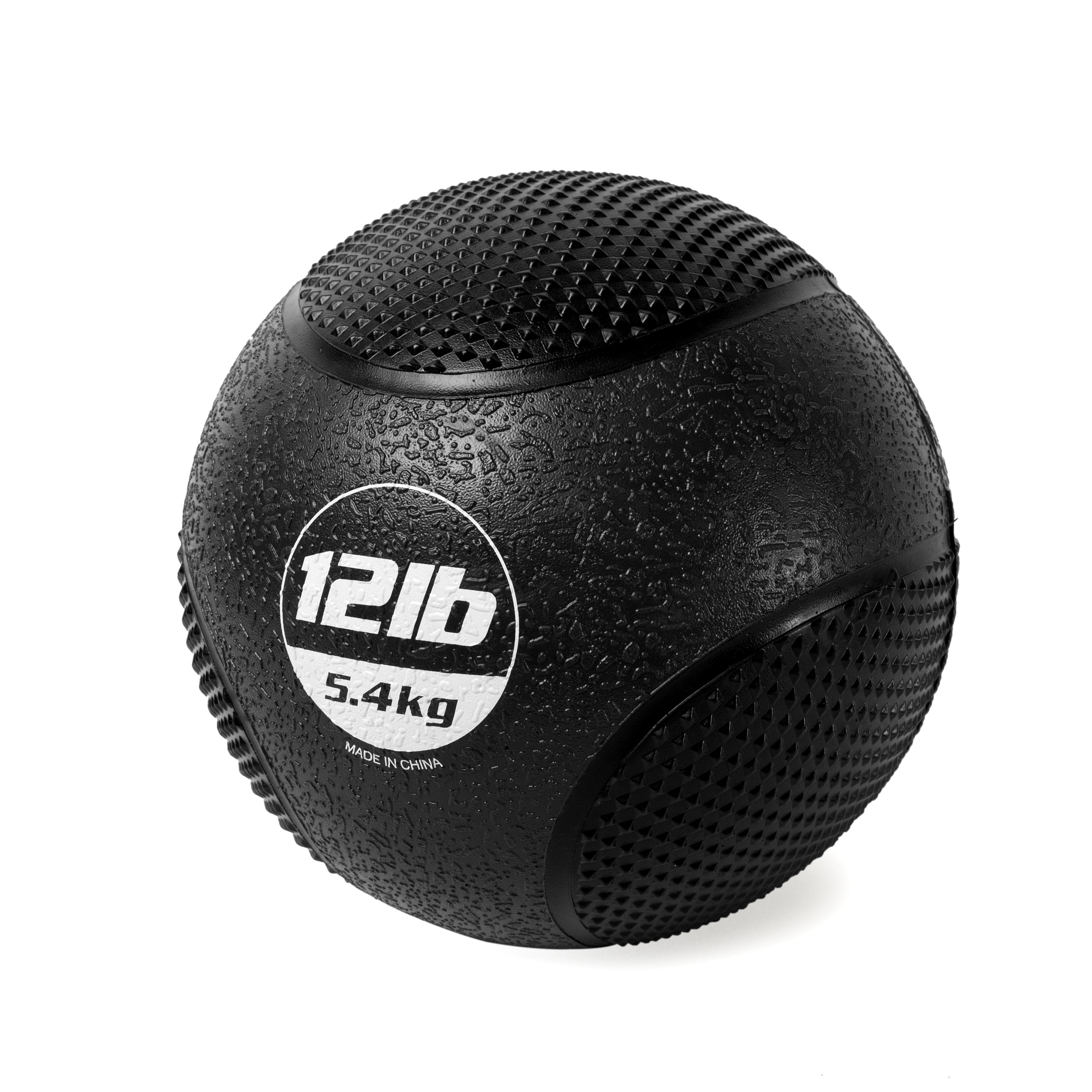 Fuel Pureformance Weighted Rubber Textured Medicine Ball, 12 lbs