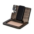 thumbnail image 2 of Bey Berk Wooden Valet And Phone Charging Station, 2 of 2
