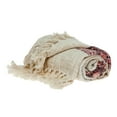 thumbnail image 4 of Parkland Collection Meena Transitional Multicolored Handloomed 52" x 67" Cotton Throw Blanket, 4 of 6