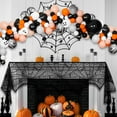 thumbnail image 3 of XIHAMA Halloween Balloon Garland Arch Kit, 133 Pcs Black White Orange Halloween Balloon Decoration Set with Black Agate Balloons for Halloween Theme Party Background Classroom Outdoor Indoor Decoratio, 3 of 7