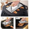 thumbnail image 3 of Cooking Grill Press Griddle Flat Top Grill Burger Press Patty Maker YIWEI, 3 of 8