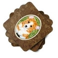 thumbnail image 2 of Carolines Treasures SS8710FC Corgi Foam Coaster Set of 4 3 1/2 x 3 1/2 multicolor, 2 of 3