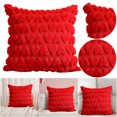 thumbnail image 4 of Funda Almohada Acogedora Esponjosa Cubierta Tiro Doble Cara Almohadas Suaves 2 Pcs San Valentín para El Festivales Del, 4 of 9