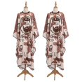 thumbnail image 1 of Skull Barber Cape with Adjustable Metal Clip Colorful Hairdressing Cape for Adults Barber Hair Salon Cape, 1 of 5