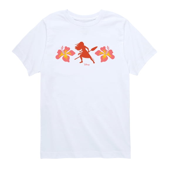 Moana Live Action - Montanui Foral - Youth Boys Short Sleeve Graphic T-Shirt