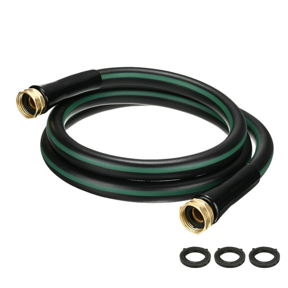 Uxcell Garden Hose 5/8 Inch x 6 FT, Flexibleer Hose, Hose with Double Female Fittings