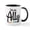 White/Black Inside, variant on CafePress - I'm An Ally Gay Pride Mug - 11 oz Ceramic Mug - Novelty Coffee Tea Cup