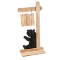 thumbnail image 3 of Welcome Bear Porch Decor with Hanging Sign and Lantern Hook, 3 of 5