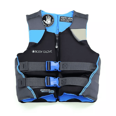 Body Glove Youth Boy Evoprene PFD Life Jacket US Coast Guard Approved, 55-88 lbs