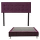 thumbnail image 1 of Box Base Cama Matrimonial + Cabecera Bilbao Morado, 1 of 7