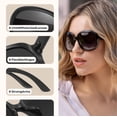 thumbnail image 4 of Lentes de Sol Miyya Ojo de Bicho Sobredimensionados Polarizados para Mujer 2025, 4 of 8