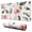 Pioneer Flower Floral-1, variant on Long Mouse Pads for Desk,Pioneer Flower Floral Print Pattern Desk Mats on Top Of Desks, Desk Mouse Pad Extra Large with 3mm Non-Slip Base and Stitched Edge for Gaming,Office,Work,Home 31.5"x11.8"