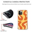 thumbnail image 4 of Orange Swirl Case for iPhone 13 Pro Max,Aesthetic Art Design TPU Bumper Cover Case, 4 of 5
