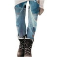thumbnail image 2 of Abomasnow Women's Halloween Leggings Plus Size Horror Print Costumes Peached Legging High Waist Tight Pants Slim Fit Halloween Costumes Fall Daily Clothes, 2 of 7