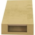 thumbnail image 4 of Ekena Millwork 5"W x 6"D x 6"H Ridgewood Rough Cedar Woodgrain TimberThane Knee Brace, Primed, 4 of 6