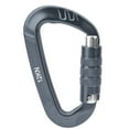 thumbnail image 2 of Swing Buckle,  Carabiner, 7075 Aerospace D Lock Carabiner for Men Outdoor Carabiner Clip gray, 2 of 7