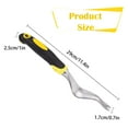 thumbnail image 5 of Hand Weeder Weeding Tool, Garden Hand Tools with Hole, Ergonomic Handle(Yellow), 5 of 7