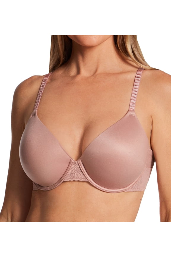 Women's Vanity Fair 78165 Effortless Comfortable Support Underwire Bra (BAKED BLUSH LACE 40D)