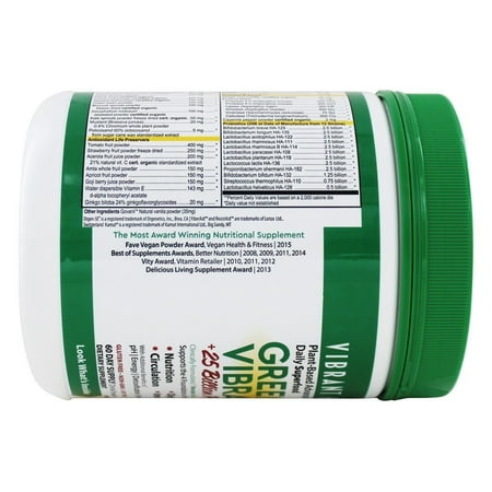 Vibrant Health Super Greens Powder, 25.0 Oz, 60 Servings